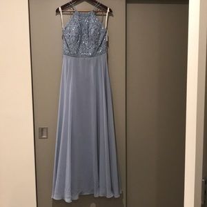 Adrianna Papell Platinum Dress (unaltered) NWT